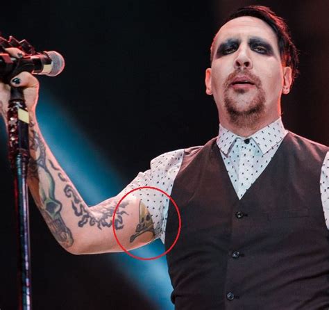 tattoo marilyn manson|Marilyn Manson Tattoos